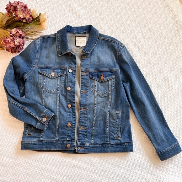 NWOT Bagatelle Denim Jean Jacket Size Medium - Picture 7 of 10